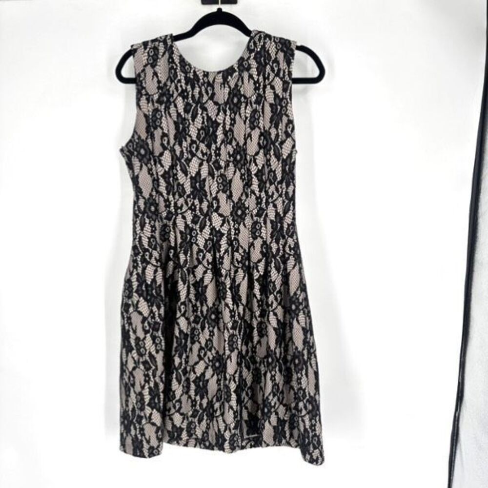Anthropologie HD in Paris Violante black lace dress Medium - Picture 2 of 11